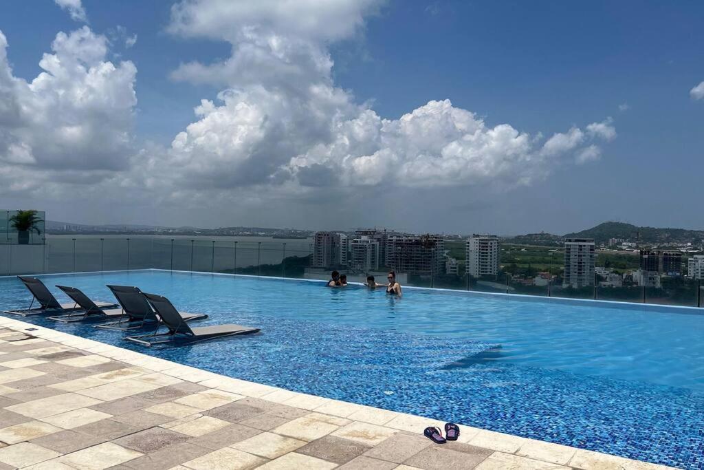Apartamento Penthouse Con Hermosa Vista Al Mar Cartagena